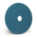 Cleaner Pad, 16" Diameter, Blue, 5/Carton