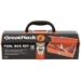 16-Piece Light-Duty Office Tool Kit, Metal Box, Red