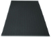 Ribbed Vinyl Anti-Fatigue Mat, Rectangular, Black Ribbed Sur