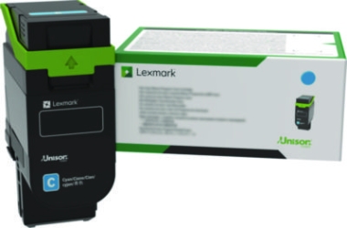 75M10C0 Toner, 2,000 Page-Yield, Cyan