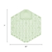 Wave 3D Urinal Deodorizer, Herbal Mint Scent, 58 g, 10/Box,