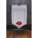 Slant7 with Terminator Urinal Screen, Forest Scent, Red, 30/