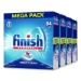 Powerball Dishwasher Tabs, Fresh Scent, 94/Box, 4 Boxes/Cart
