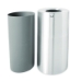 Atrium Aluminum Container with Liner, 35 gal, Aluminum, Sati