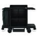 Standard Housekeeping Cart, Plastic, 1 Shelf, 24" x 62.13" x