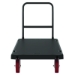 Resin Platform Truck, 1,600 lb Capacity, 30.25 x 64.5 x 41,