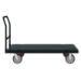 Resin Platform Truck, 1,600 lb Capacity, 30.25 x 64.5 x 41,