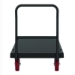 Resin Platform Truck, 1,600 lb Capacity, 30.25 x 64.5 x 41,
