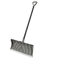 Steel Core Snow Pusher with Wear Strip, 24" Width, 57.55" Le