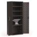 Tall Storage Cabinet, Five Shelves: One Fixed, Four Adjustab