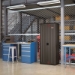 Tall Storage Cabinet, Five Shelves: One Fixed, Four Adjustab