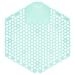 Wave 3D Urinal Deodorizer, Ocean Mist Scent, Blue, 10/Box