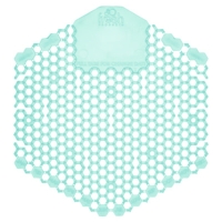 Wave 3D Urinal Deodorizer, Ocean Mist Scent, Blue, 10/Box
