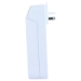 Ourfreshe Dispenser, 2.71 X 4.19 X 6.68, White