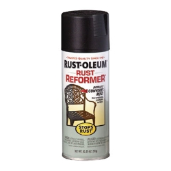 Stops Rust Rust Reformer Spray, Black, 10.25 oz Aerosol Can,