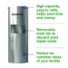 Stainless Steel Wet Wipe Stand, 15 x 15 x 37.25, Stainless S