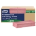 Foodservice Cleaning Towel, 1-Ply, 6 x 10.75, Pink, 200/Cart