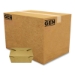 Reclosable Kraft Take-Out Box, 48 oz, 6.93 x 5.62 x 2.4, Bro