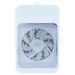 Ourfreshe Dispenser, 2.71 X 4.19 X 6.68, White