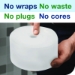 OptiServe High-Capacity Coreless Toilet Paper, 2-Ply, White,