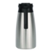 Thermal Vacuum Pitcher, 64 oz, Stainless Steel/Black