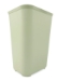 Fiberglass Wastebasket, 10 gal, Fiberglass, Beige