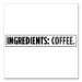 Coffee, Original, 27.5 oz Canister, 6/Carton
