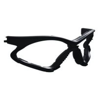 Nemesis Foam Gasket Attachable Eyewear Accessory, Black, 24/