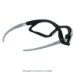 Nemesis Foam Gasket Attachable Eyewear Accessory, Black, 24/