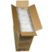Hoagie Hinged Lid Container, 9 x 5.5 x 3.2, Clear, Plastic,