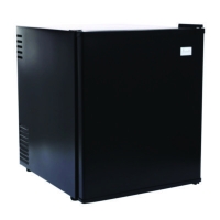 1.7 Cu.ft Superconductor Compact Refrigerator, Black