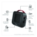 UberHeat 5 Ceramic Heater, 1,500 W, 4.5 x 4.5 x 8.86, Black