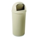 Marshal Classic Container, 15 gal, Plastic, Beige
