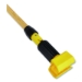 Gripper Vinyl-Covered Aluminum Mop Handle, 1.13" dia x 60",