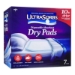 Ultrasorbs Disposable Dry Pads, 23 x 35, Blue, 7/Box, 6/Cart