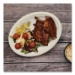 Compostable Molded Fiber Dinnerware, ProPlanet Seal, Platter