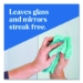 Clorox Pro EcoClean Glass Cleaner, 32 oz Spray Bottle, 9/Car