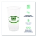 GreenStripe Renewable and Compostable PLA Cold Cups, 24 oz,