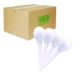 Plantware Compostable Soup Spoon, Heavyweight, Plastic, Whit