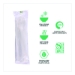 Plantware Compostable Cutlery Kit, Fork/Knife/Napkin/Spoon,