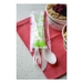 Plantware Compostable Cutlery Kit, Fork/Knife/Napkin/Spoon,
