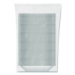 Square Plastic Bowls, 24 oz, 5 x 5 x 1.99, Clear, Plastic, 6