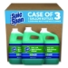 Liquid Floor Cleaner, Fresh Scent, 1 gal Bottle, 3/Carton
