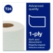 Advanced High-Capacity Bath Tissue, Septic Safe, One-Ply, Wh