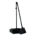 Duo-Pan Upright Dust Pan and Broom, 11.8 x 36, 24.5" Handle,
