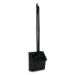 Duo-Pan Upright Dust Pan and Broom, 11.8 x 36, 24.5" Handle,