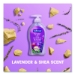 Liquid Hand Soap Pumps, Lavender Shea Scent, 6/Carton