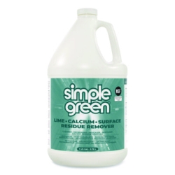 Lime Calcium Surface Residue Remover, 1 gal Bottle, 6/Carton