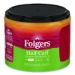 Half Caff Ground Coffee, 22.6 oz Canister, 6/Carton
