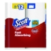 Choose-A-Sheet Kitchen Roll Paper Towels, Double Roll, 1-Ply